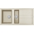 Zlewozmywak Elleci BEST 475 G62 BIANCO ANTICO GRANITEK LGB47562